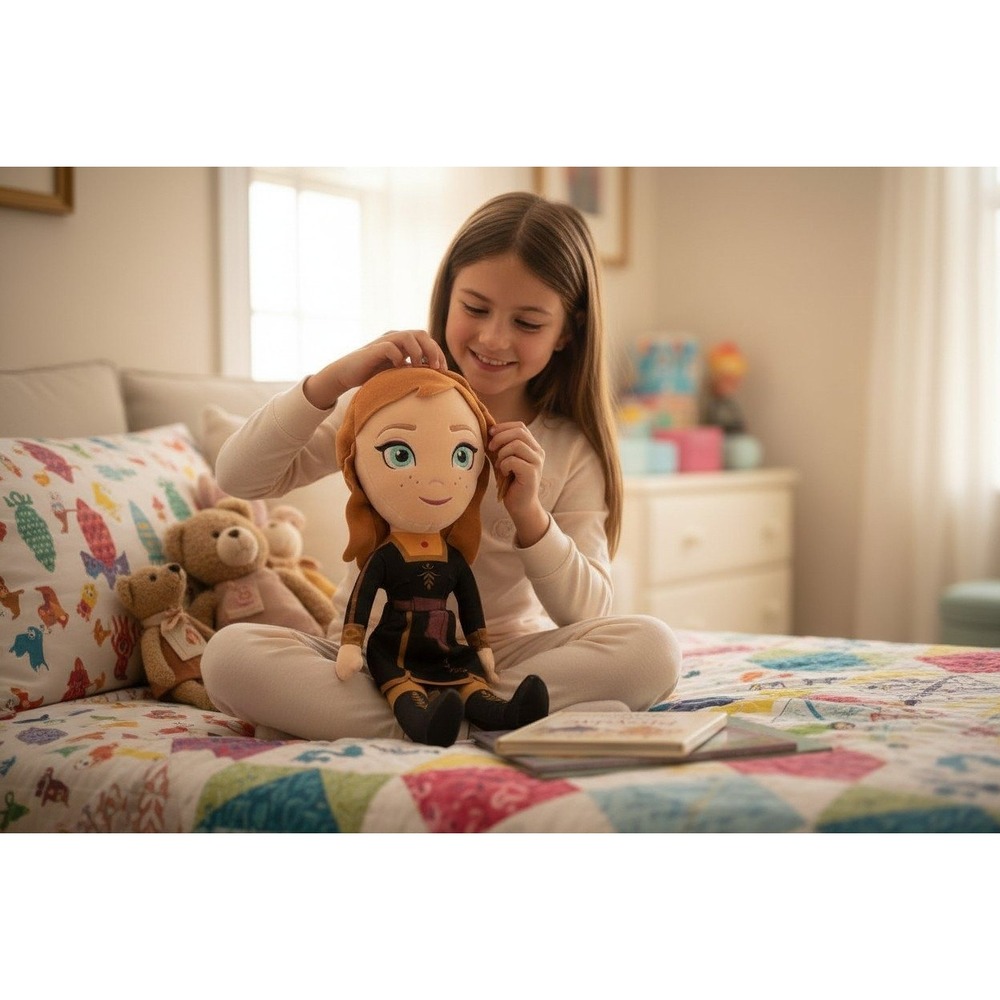Disney Frozen 2 Anna Plush Doll Kohl's Cares Toy Stuffed Animal 16"